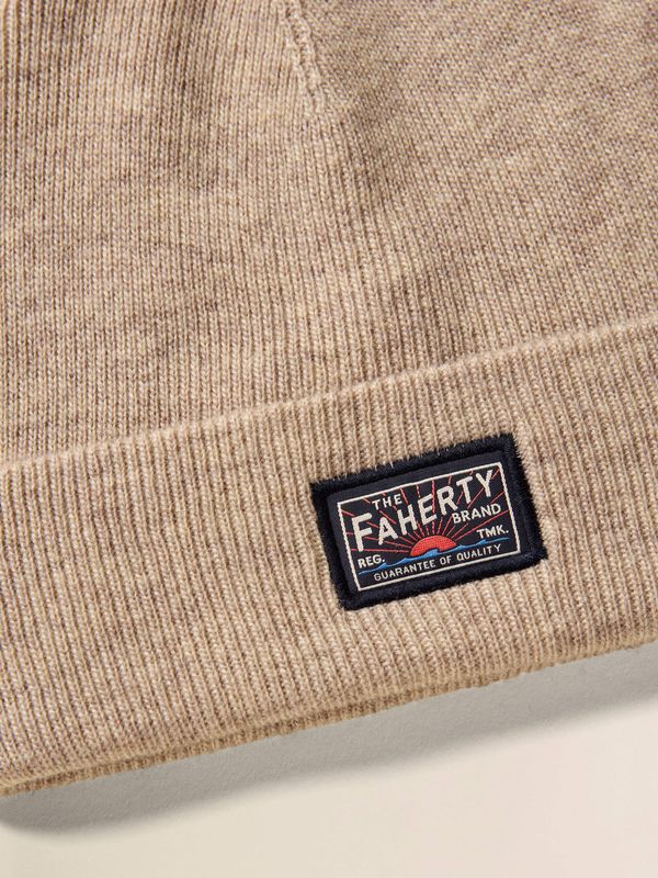 Faherty Logo Beanie
