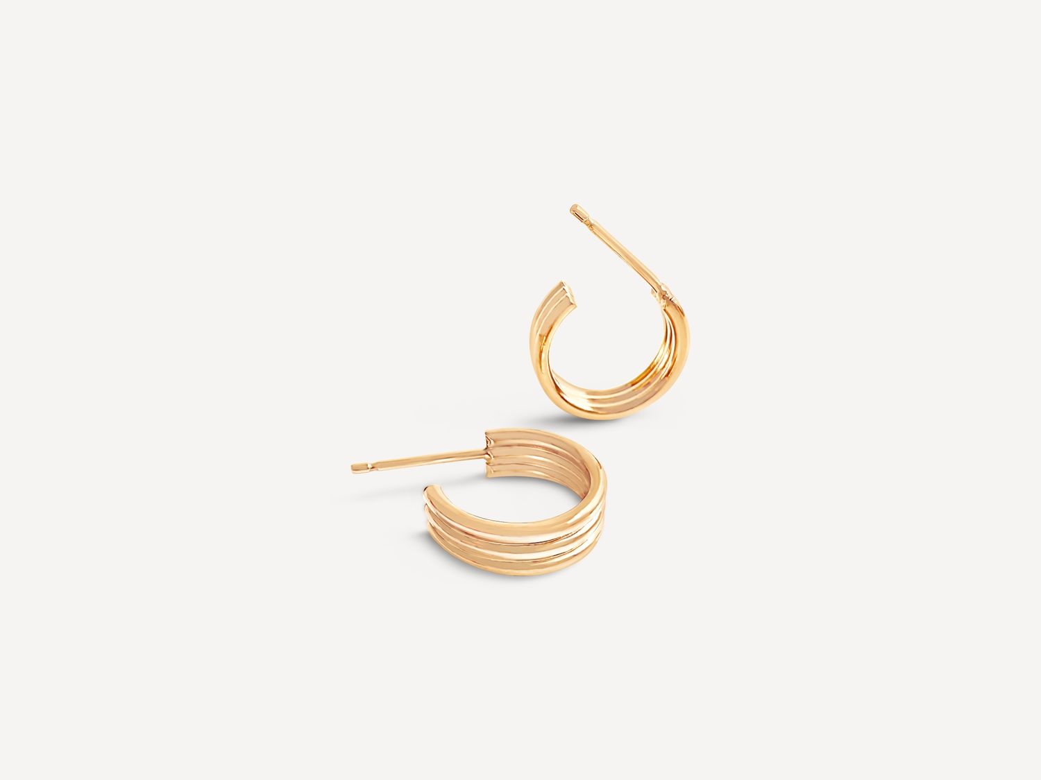 Triple Hoop Earrings