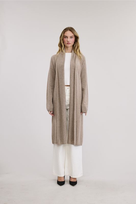 Kia Cashmere Long Cardigan