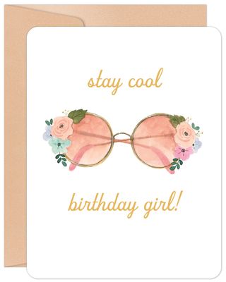 Stay Cool Birthday Greeting Card