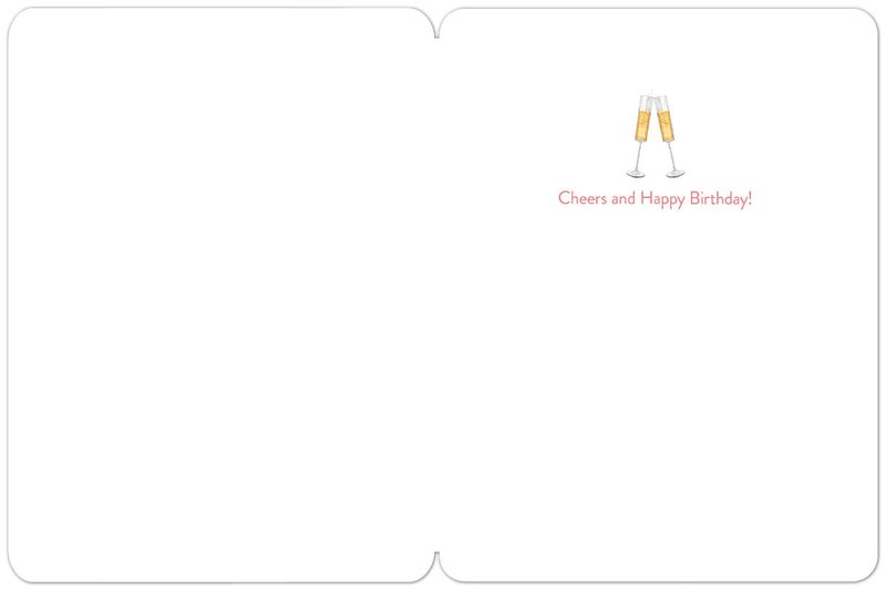Get Bubbly  Birthday Greeting Card