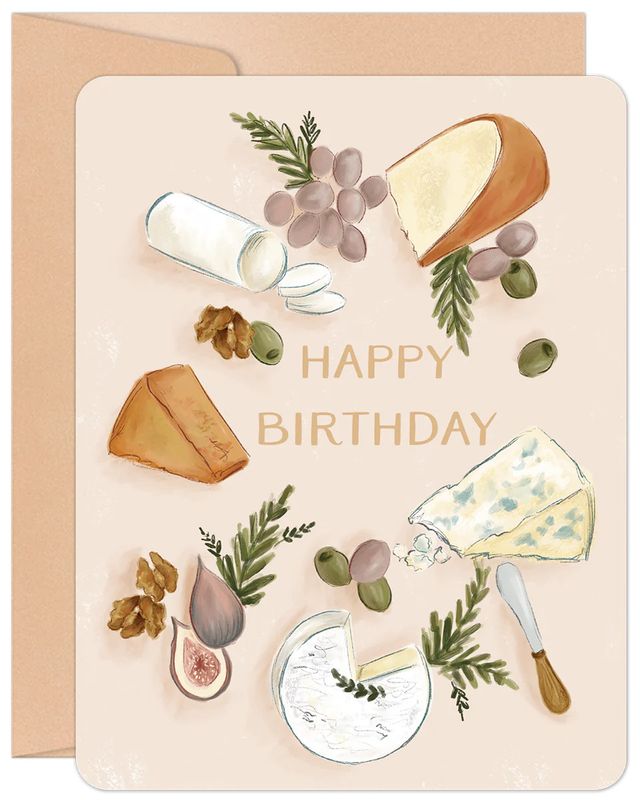 Charcuterie Birthday Greeting Card