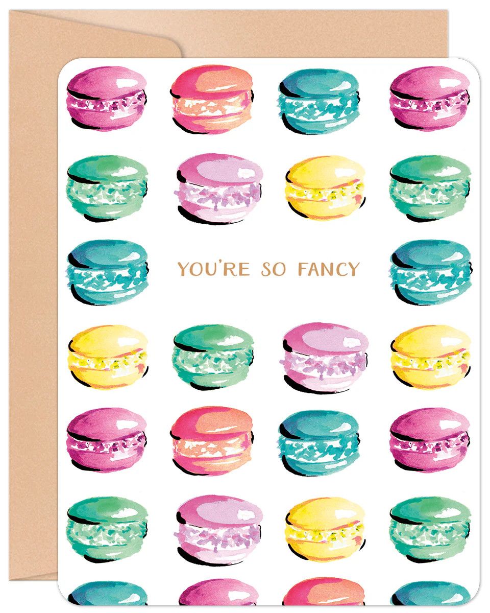 You&#39;re So Fancy Birthday Greeting Card