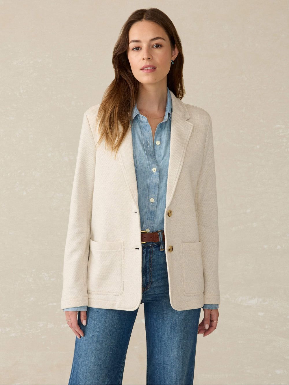 Inlet Knit Blazer