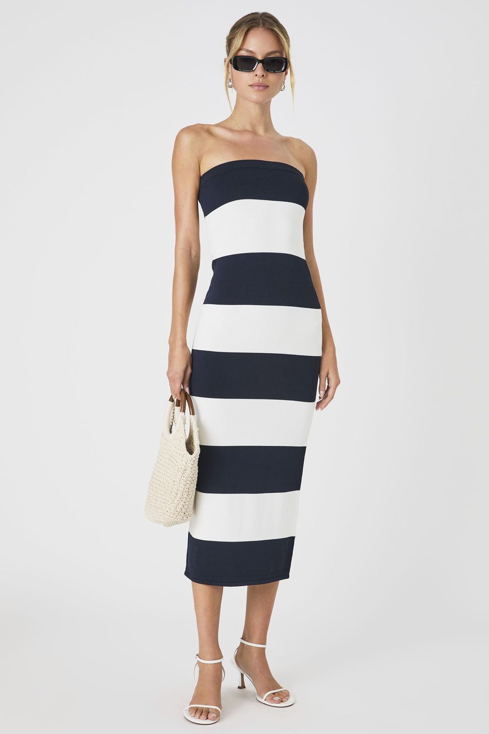 Bodycon Knit Midi Tube Dress