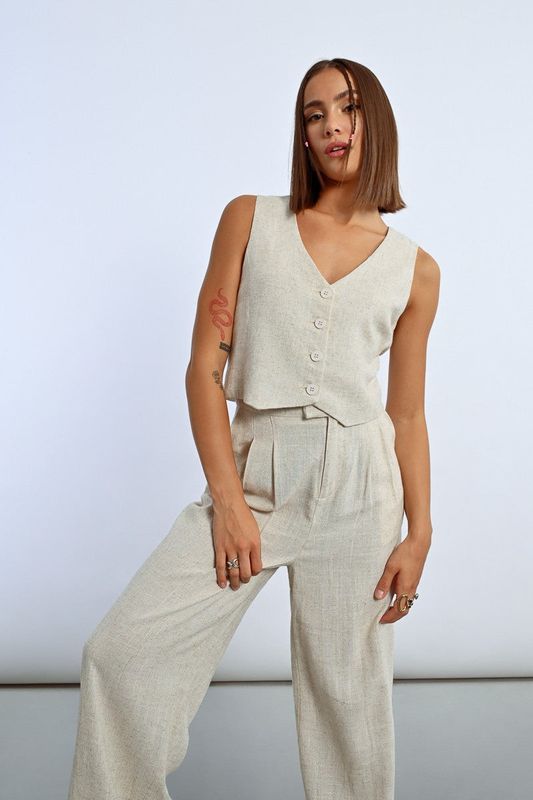 Linen Bolero