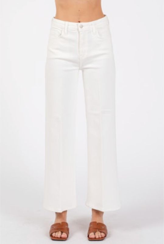 Genoa Creased Wide Leg
