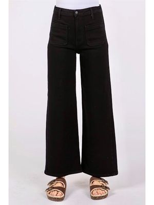 Bianca High Rise Sailor Patch Pocket Jeans
