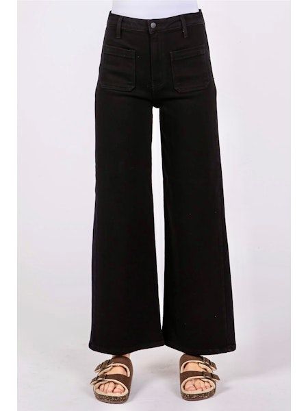 Bianca High Rise Sailor Patch Pocket Jeans