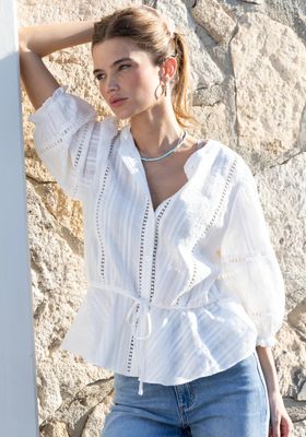 Tara Tie Blouse