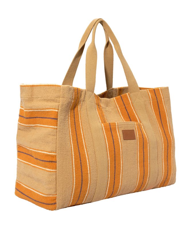 Surf Stripe Beach Tote