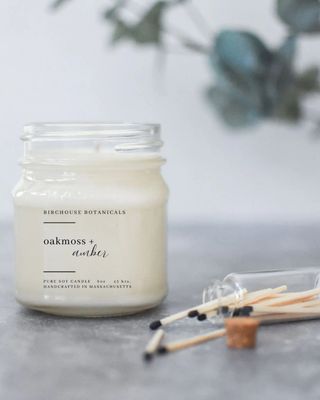Oakmoss + Amber 8 Oz. Soy Candle