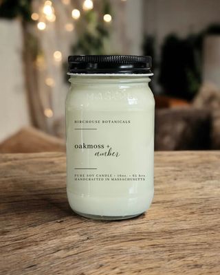Oakmoss + Amber 16 Oz. Soy Candle