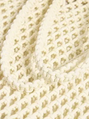 Sunwashed Macrame Tote