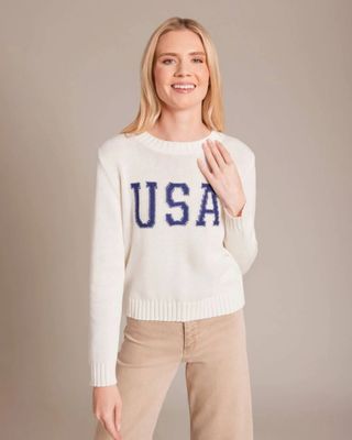 Cotton Cashmere USA Crew