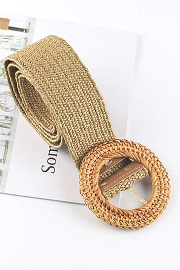 Grasscloth Belt