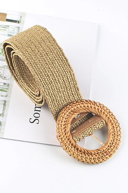 Grasscloth Belt