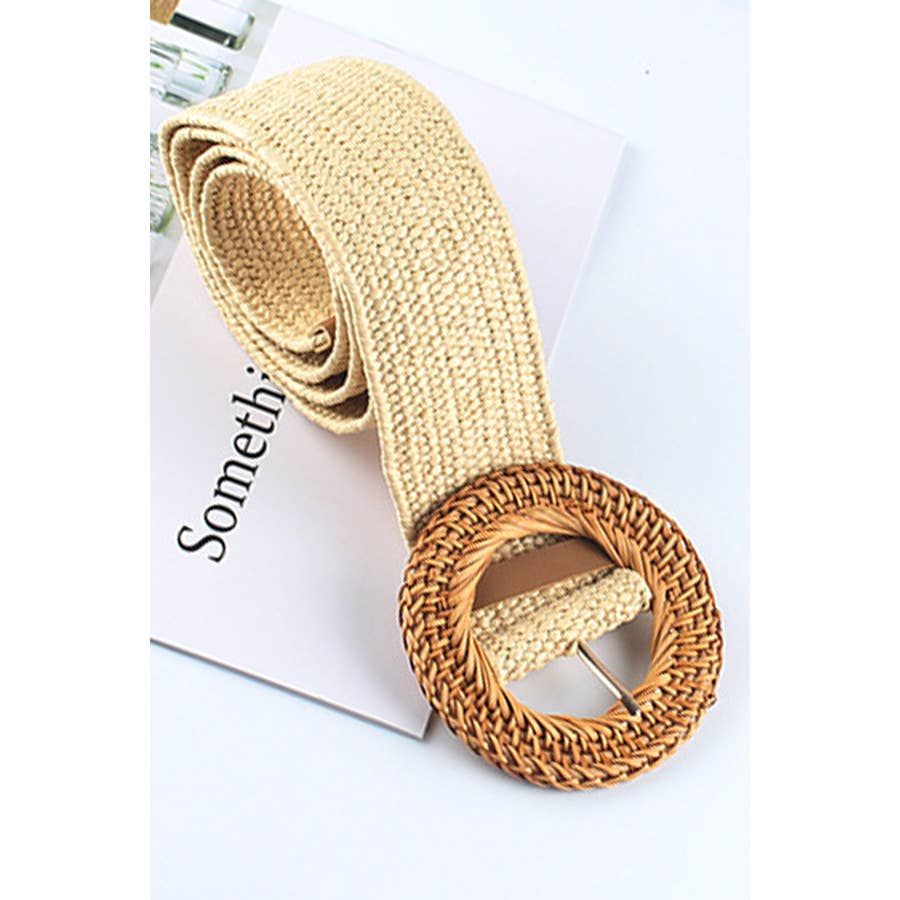 Grasscloth Belt