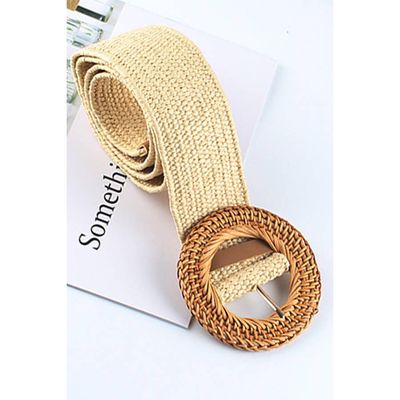 Grasscloth Belt