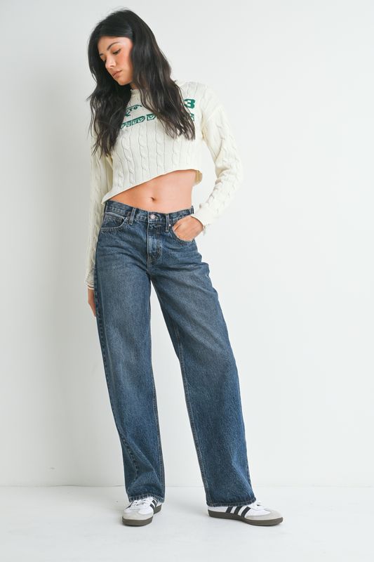 The Relaxed Straight Leg Jean