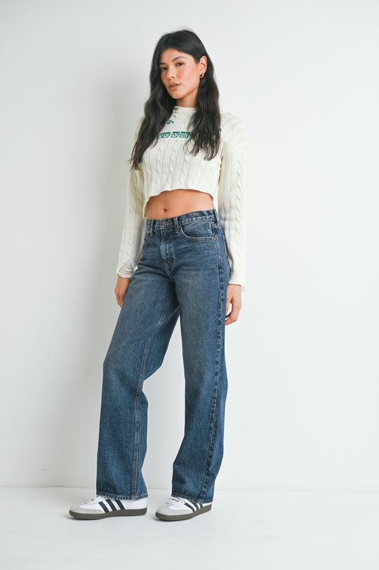 The Relaxed Straight Leg Jean