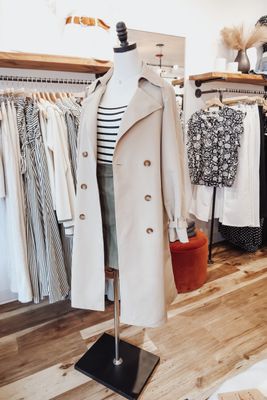 Jackets + Coats + Blazers