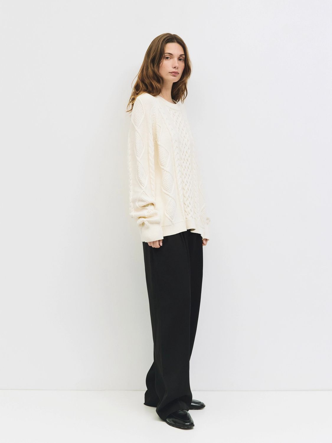 The Hallie Cable Knit Sweater