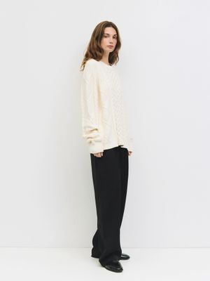 The Hallie Cable Knit Sweater