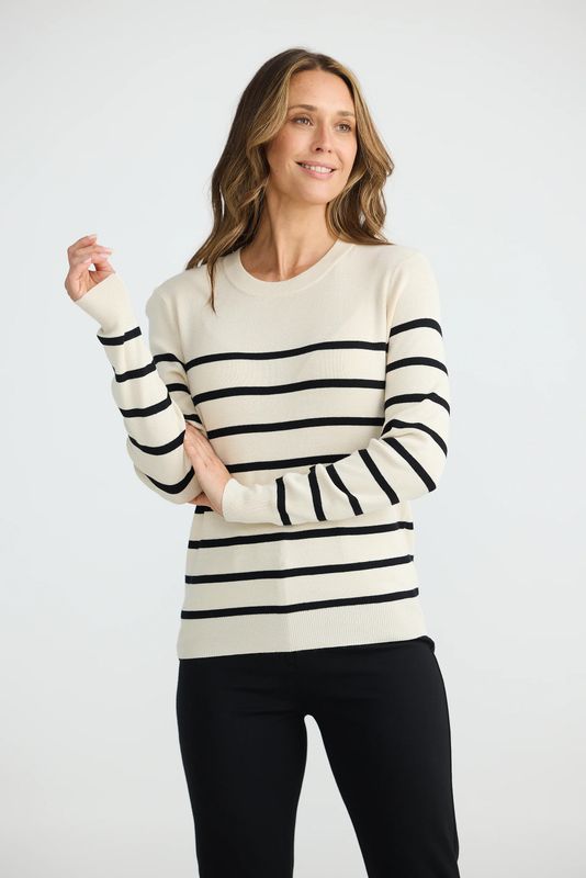 Cleo Knit Stripe Top