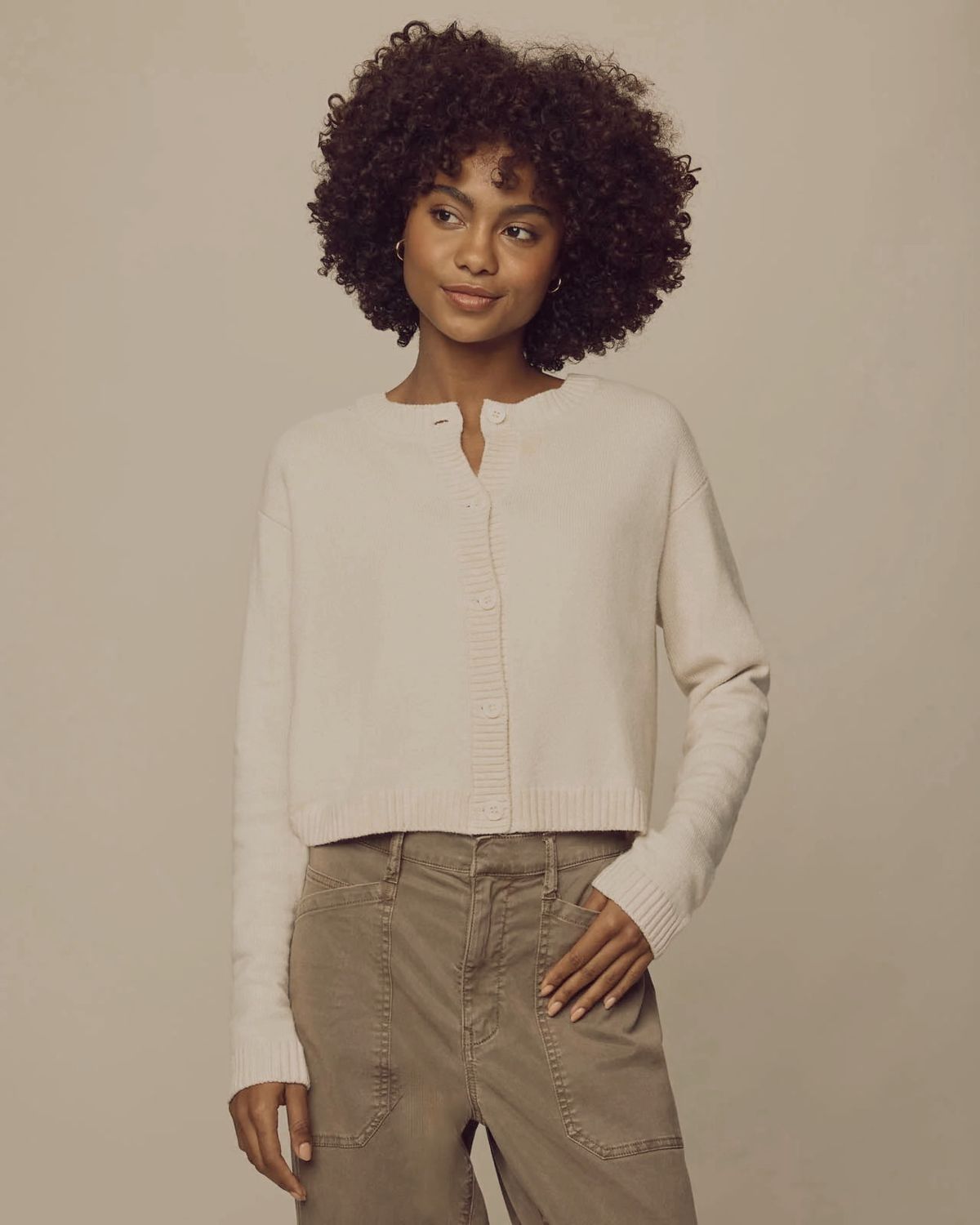 Amber Cropped Cardigan
