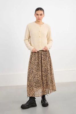 Boucle Knit Cardigan