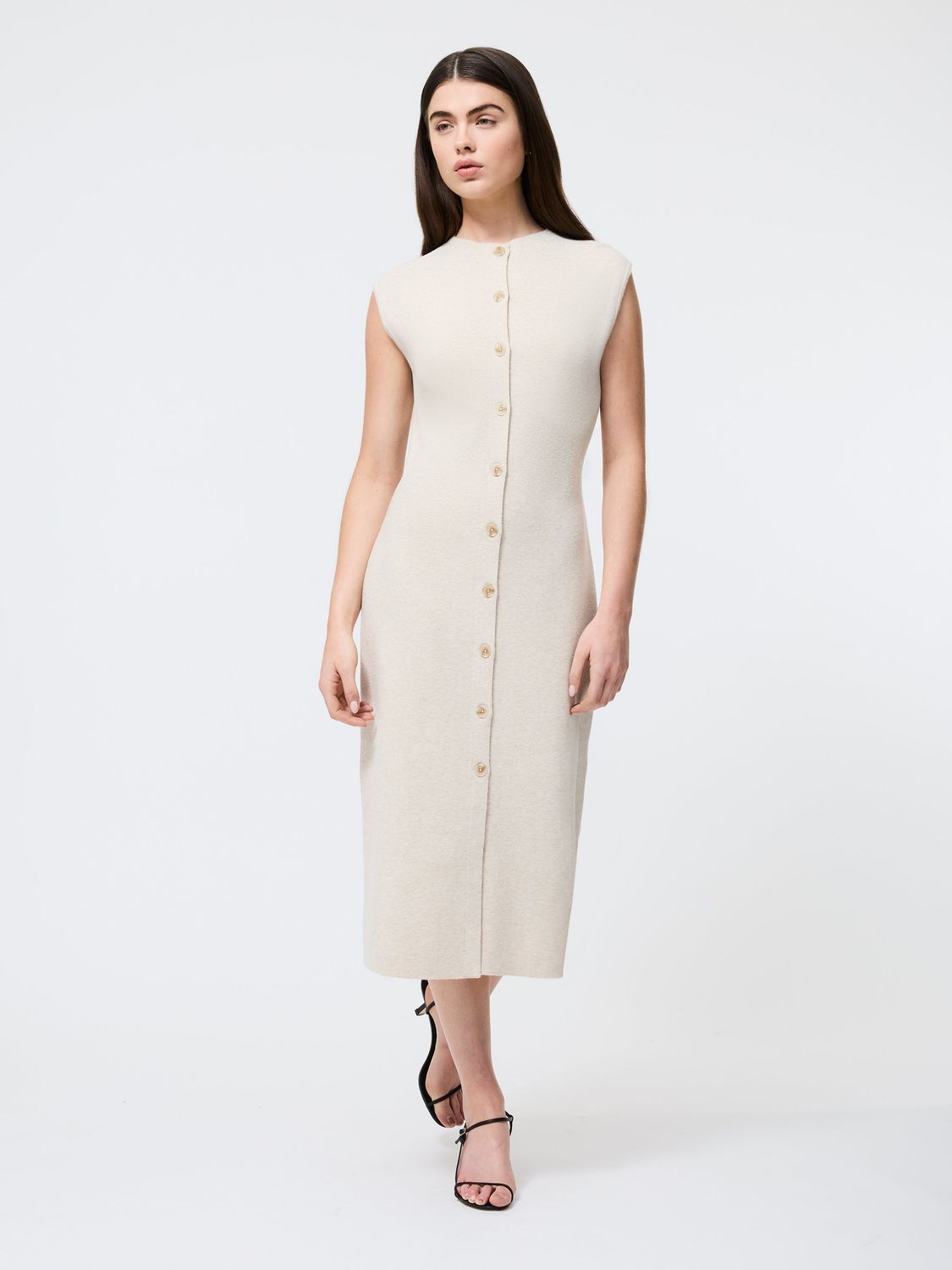 Marley Knit Buttondown Midi