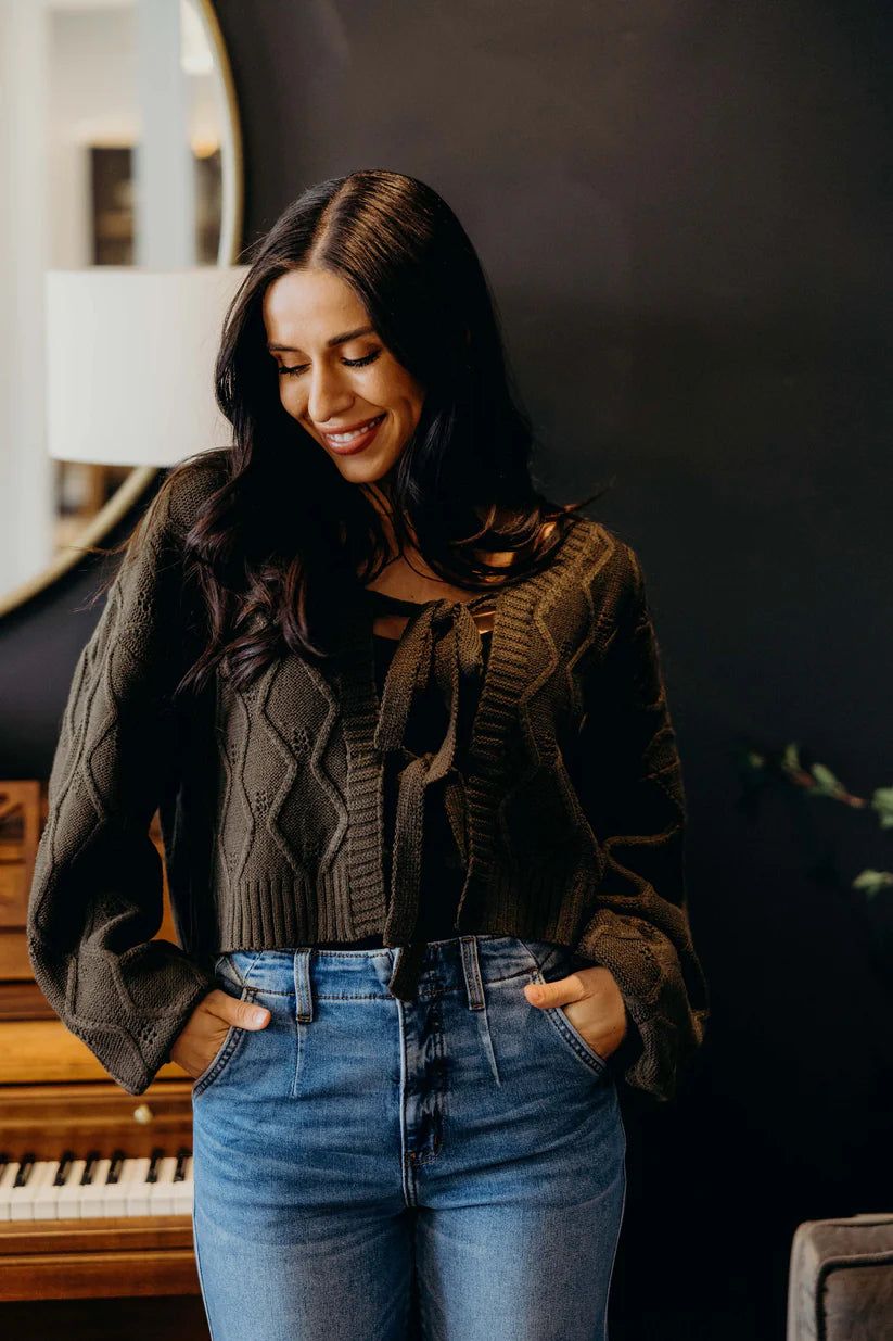 Knotted Cardigan