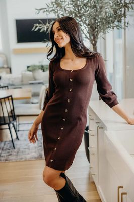The Jodi Mini Sweater Dress