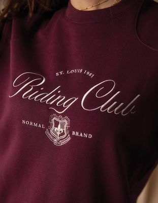 Fleece Graphic Crewneck