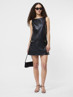 Dessa Faux Leather Dress