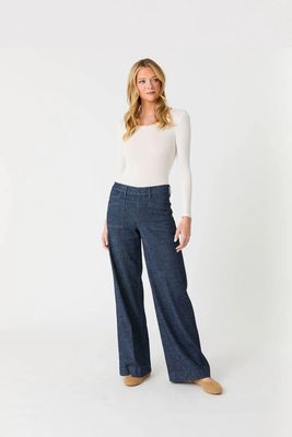 Maeve Denim Trouser Pant