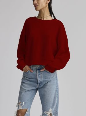 Fallon Fuzzy Crewneck