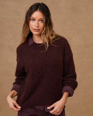 Drop Shoulder Sweater
