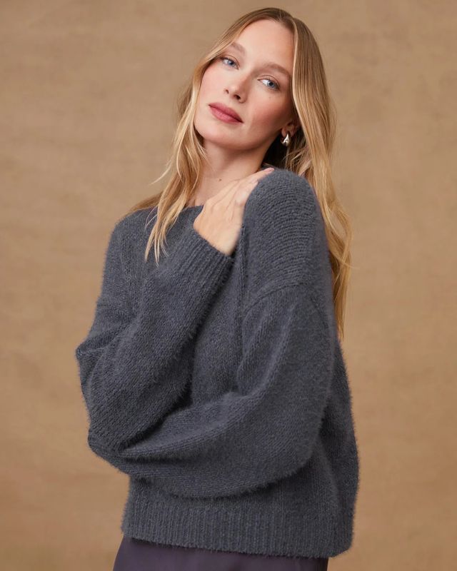 Drop Shoulder Sweater
