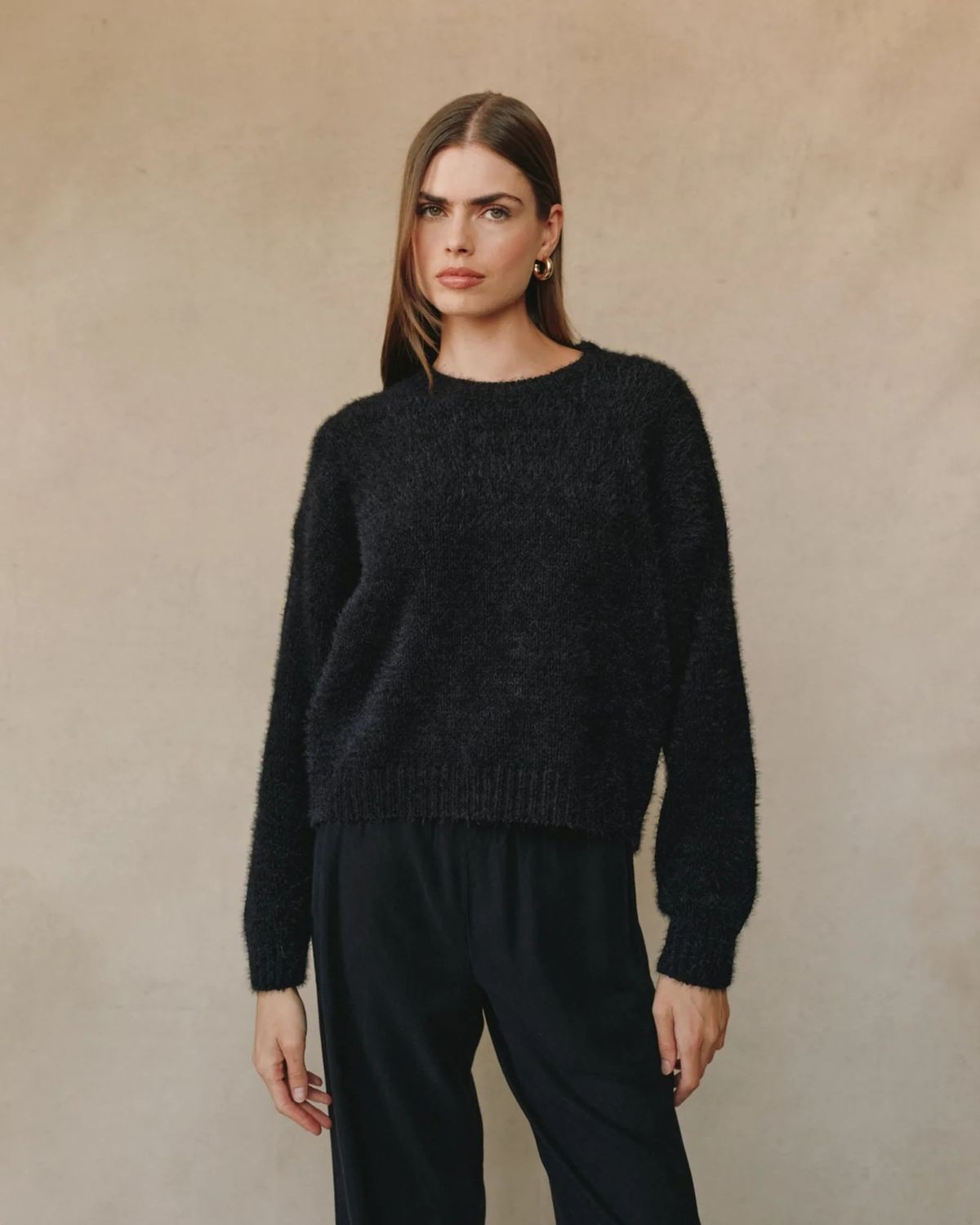 Drop Shoulder Sweater