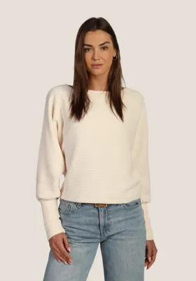Andie Cable Knit Dolman Top