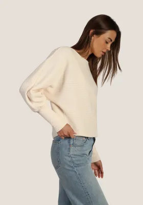 Andie Cable Knit Dolman Top