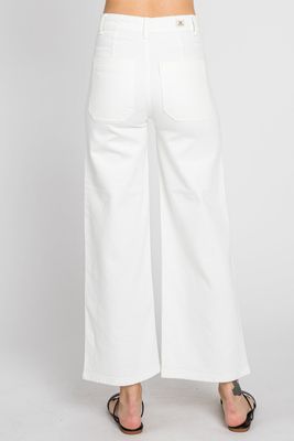 A-Line Patch Pocket Wide Leg