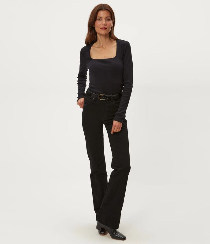 Sarah Square Neck L/S
