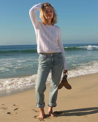 Annabella Cable Sweater