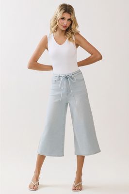 Gemma Gaucho Jeans w/Tie Belt