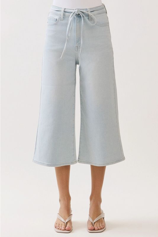 Gemma Gaucho Jeans w/Tie Belt