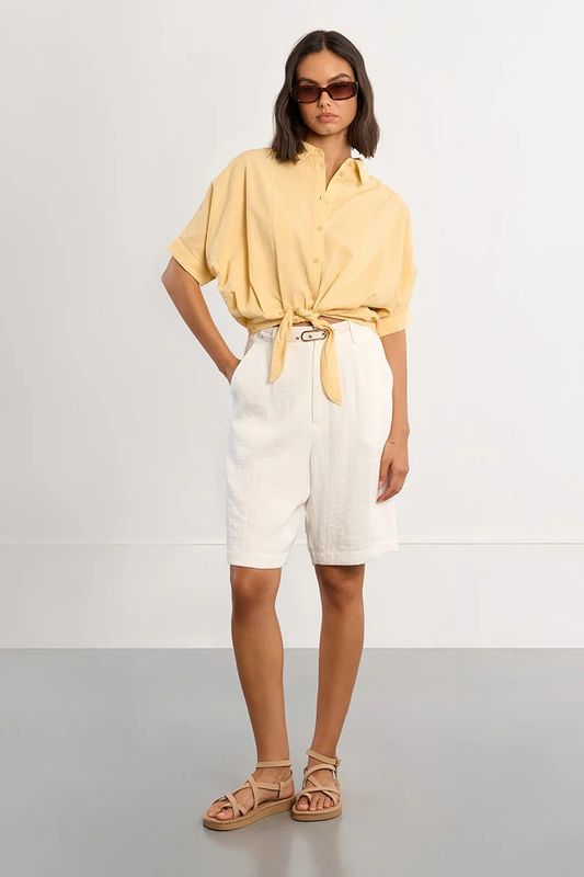 Woven Shirt w/Tie