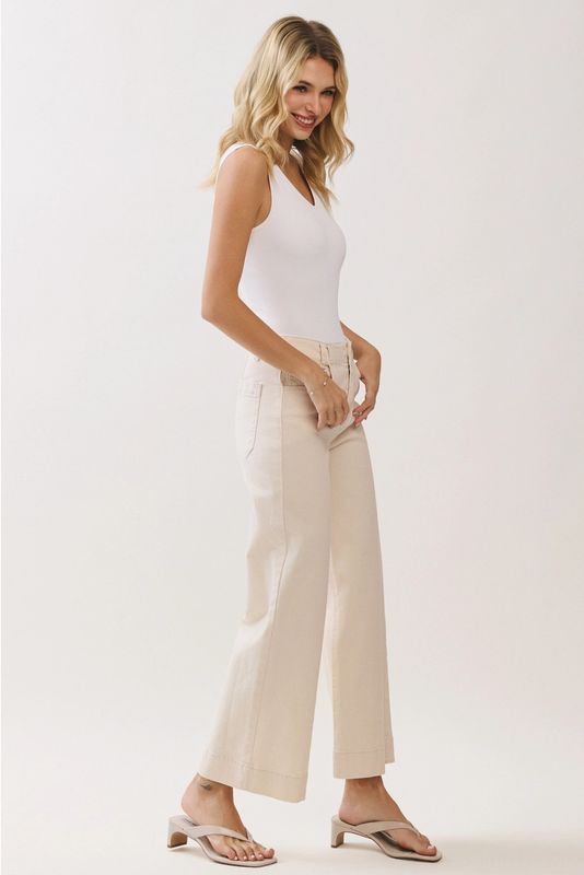 Rosa A-Line Darted Jeans